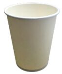 8 OZ PAPER CUP PLAIN WHITE 1X1000