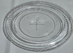 PET-92RD FLAT LID X PUNCH 1X1000
