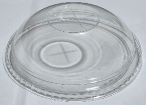 PET-92RD DOME LID X PUNCH 1X1000