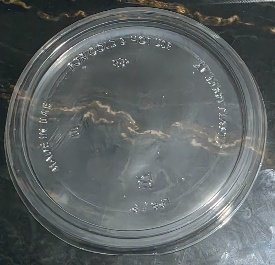 PLASTIC 116RD LID - PP CLEAR (1X1000PCS)