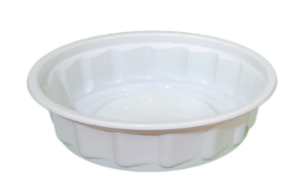Plastic Bowl 200gm Classic - PP White (1x1000pcs)
