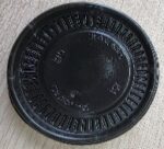 PLASTIC LID FOR 8 OZ PAPER CUP PP BLACK (1X1000)